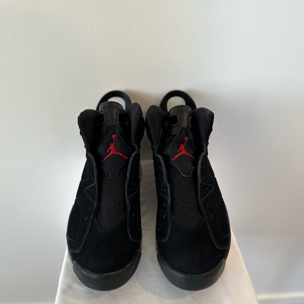 Size 13 Jordan 6 Retro “Black Varsity Red” (2010)